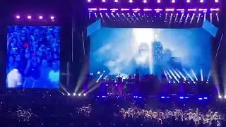 Eminem performing “Not Afraid”
