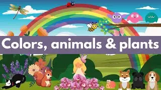 Learn English | Spanish: Colors, Plants and Animals #learnenglish #learnspanish