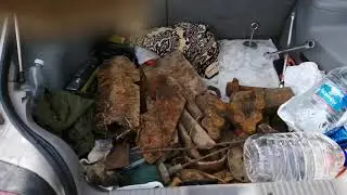 Нашёл схрон металла...