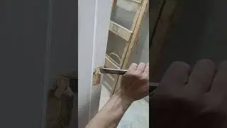 You can do it yourself!  Door lock hardware निर्माण शिल्प कौशल 건축의 장인정신  براعة البناء #diy #shorts