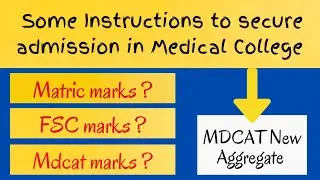 Increase mdcat aggregate by this method | Fsc marks vs MDCAT marks | Calculate mdcat aggregate 2024