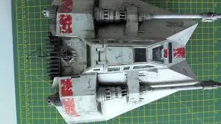 Star Wars Vintage Snowspeeder Custom repaint