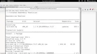 Aircrack-ng in Fedora
