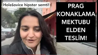 PRAG HOLEŠOVICE YURT YOLUNDA! Çekya Konaklama Belgesi