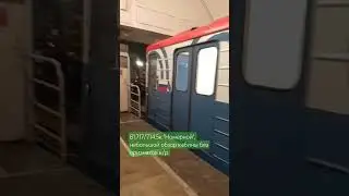 Метропоезд #номерной, ст. "Петровско-Разумовская" #метро #метрополитен #метропоезд