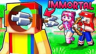 I Added IMMORTALITY To Troll My Friends in Minecraft!