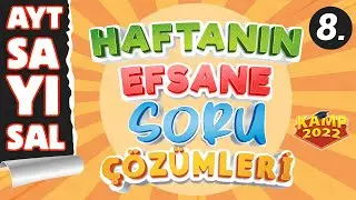 HAFTANIN EFSANE SORU ÇÖZÜMLERİ 8 | AYT SAYISAL (Fizik, Kimya, Biyoloji, Geometri)