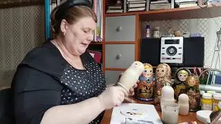 Ирина Мартынова | Роспись матрёшки