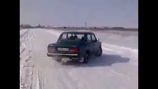 Полицейский разворот на ваз 2107
