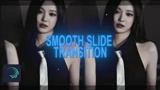 smooth slide transition tutorial - alight motion