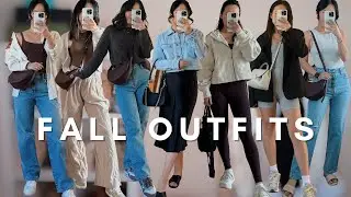 OUTFITS & LIFE RECAP: my fall outfits throughout the month!