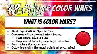 AP All Sports Camp | Color Wars
