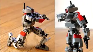 Little Lego Robot Gets Bored, Passes Out