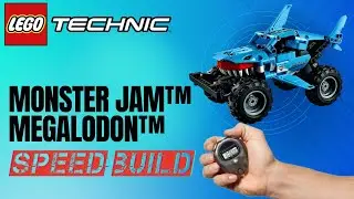 lego TECHNIC car monster jam megladon 42134 SPEED BUILD