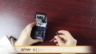 Hanutech Optical Fiber Cleaver Cutter 12 Surface Blade Single Core Cable Cutting Tool High Precision