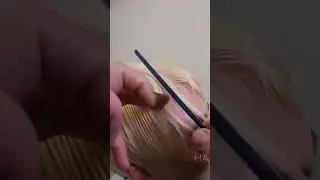 Стильна зачіска на коротке волосся ! Частина 4