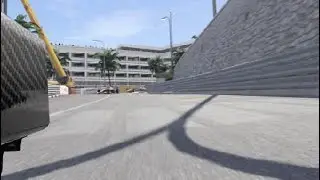 Casually drifting around the Monaco hairpin