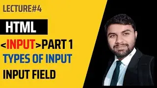 Input tag in HTML | Types of Input tag.