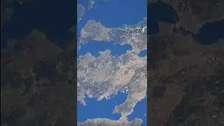 ISS Greece Attika #iss #nasa #esa