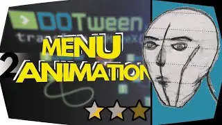 Unity 3D Menu animation with DoTween | From, DoMove, DoScale, Loop, OnComplete ?+-