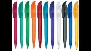 Как делают шариковые ручки