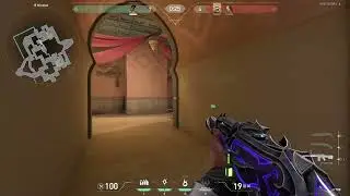 bro just predicted the enemy's movements so easily | Valorant Moments 28