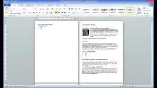20 Making a Table of Contents