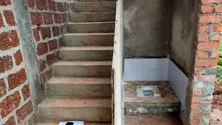 सीढ़ी के नीचे बॉथरूम कैसा है इडिया 💥 ठेकेदार के चमत्कारी