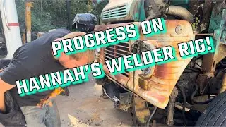 Bringing the HEAT on Hannahs welder rig!!