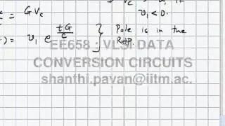 Lecture 21 - Flash A/D Converter Basics, the Regenerative Latch.