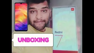 Redmi 7 Unboxing