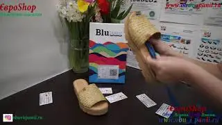 Blusandal  Женские Биркенштоки  Натуральная кожа  Испания арт  4005BLU