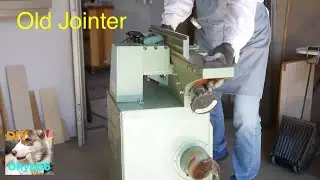 Jointer with a spiral blade