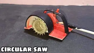 How To Make Circular Saw At Home || Diy Angle Grinder || @SamarExperiment