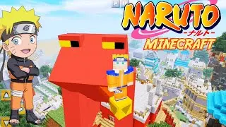 Naruto minecraft(ninja attack on leaf village)