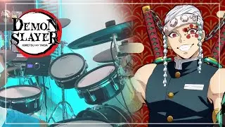 Demon Slayer: Kimetsu no Yaiba Season 2 OP 2 (Drum Cover) 「Zankyou Sanka/残響散歌」 - Aimer