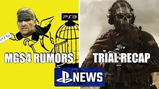 MGS4 Rumors, Activision Deal Trial Recap - PlayStation News