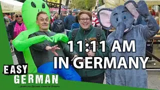 Why Germans Celebrate Carnival at 11:11 am | Easy German 477