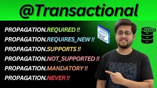 How Propagation Works in Spring Boot Transactions? | @Transactional Deep Dive