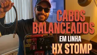Cabos BALANCEADOS na pedaleira.