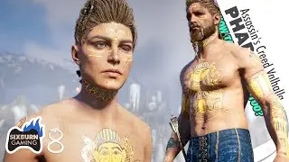 PHARAOH Tattoo Set Showcase Assassin's Creed Valhalla FREE Reward from AC Origins
