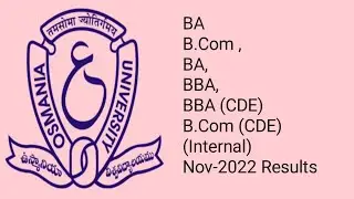 OU results BA for (CDE)B.Com(Non-Internal)(CDE) (Internal)BBA(Internal) BBA (Old) (Internal)B.Com