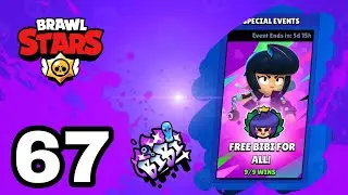 Free Bibi For All Challange 🗣 | Brawl Stars Gameplay #067