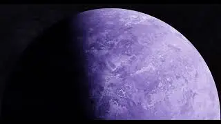 4K Exo-Planet in Deep Space Recording