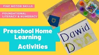 Name Recognition and Fine Motor Skills