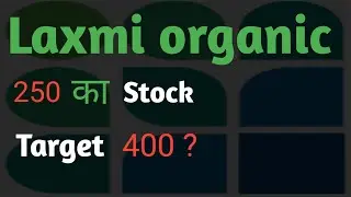 Laxmi organic stock