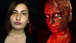 LUCIFER İLHAMLI PLASTİK MAKYAJ | SFX MAKEUP TUTORIAL