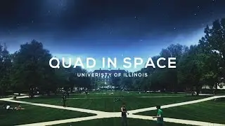 The University of Illinois Quad in Space! (Shot on an iPhone 6)