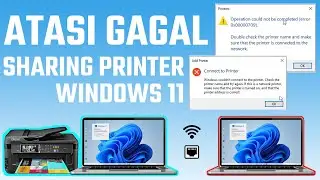 How to fix printer sharing error in Windows 11 with code 0x00000709