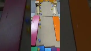 Marble Run Race ASMR - Wooden Wave Course Colorful Marbles #marblerunrace #satisfying #marblerunasmr